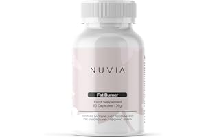FITNESS HERO SUPPLEMENTS Nuvia - Weight Management Capsules - Natural Ingredients - 60 Capsules - Vegan/New & Sealed