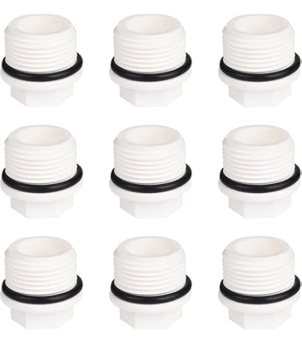 Bouchon Filetage Mâle Métrique M42x1.5 - Acier Carbone Noir Hexagonal Bride Extérieure Pour Raccord Hydraulique