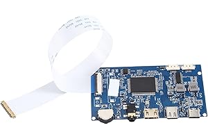 Jikoiuty Portable LCD Monitor Driver, Laptop LCD Driver, 30 Pin EDP LCD Panel Controller, DMI Compatible Type-C LCD Driver, 1920 x 1080, Durable, Easy to Use