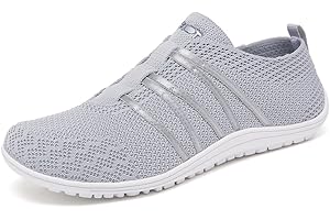 Merdoo Unisex Barefoot Zapatillas de Trail Running Minimalistas Zapatillas de Deporte Suela Fina Ligeras Zapatillas Fitness 37-45EU