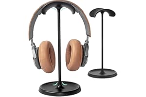 Alriedy Soporte para auriculares, soporte para auriculares, Airpods Max Stand, soporte de auriculares para AirPods Max, compatible con Beats, Bose, Sennheiser, Sony, accesorios para juegos, soporte