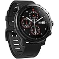 Amazfit Stratos Multisport Smartwatch with VO2max, All-Day Heart Rate and Activity Tracking, GPS, 5 ATM Water Resistance, Phone-Free Music, (A1619, Black), One Size