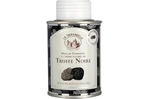 La Tourangelle - Huile de tournesol à l'arome naturel de truffe noire - Huile premium - Tuber melanosporum - 125ml