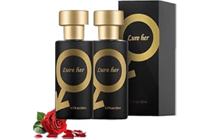 ORGRUL Lure Her Parfum Herren, 50 ml Pheromone Parfum Herren Spray, Lang Anhaltende Pheromon Parfüm Spray für Männer & Frauen, Love Scent, Männergeschenke (2PC)