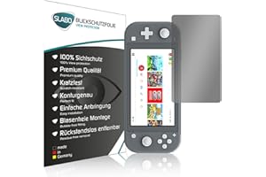 Slabo Blickschutzfolie für Nintendo Switch Lite Sichtschutz 4-Way Displayschutzfolie 360 Grad View Protection Privacy Schwarz