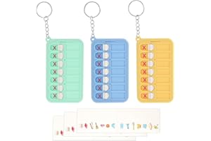 JYNXOR 3Pcs To Do List Planner Rimovibile e Riutilizzabile Per Routine Bambini Tabella Routine Quotidiana Per Organizzazione Attività Giornaliera To Do List(Blu, verde, giallo)