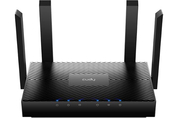 Cudy WR3000 AX3000 tvåband WLAN-router Mesh trådlös dubbla band Wi-Fi 6, DualBand, Access Point, VPN-server, Beamforming, dual-core, 5 GHz, RJ-45)