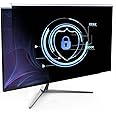 DEJIMAX 24 inch 16:9 Monitor Privacy Filter, Hanging Anti-blue Light Filter for Computers/Desktops Privacy Protection Filter, Universal Screen Protection (23.6, 23.8, 24 inch) for Monitor, 24"