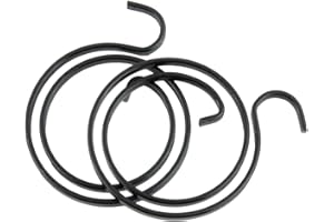 Gdfnmogo Muelles helicoidales para pestillo de palanca de puerta interno, 10 piezas de 2 vueltas con revestimiento de zinc para reparación de manijas de puerta para ambas orientaciones de manija