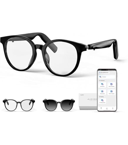 Oluote Occhiali Intelligenti, Lenti Fotocromatiche, Occhiali Da Sole