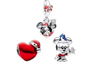 H.ZHENYUE Merry Christmas Charm Beads fit Bracelet Necklace for Woman Girls,925 Sterling Silver Pendant Beads with Cubic Zirconia,Birthday Christmas Halloween Valentine's Day Gifts