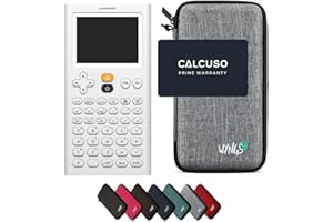 CALCUSO NumWorks avec Housse de Protection WYNGS Incluse hellgaru - Calculatrice Graphique - Pack de Base