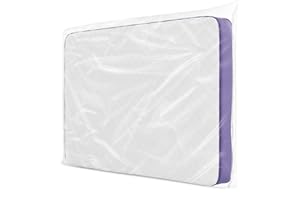 Carehabi Bolsa de Almacenamiento para Colchón, Protector de Colchón Antipolvo 90 x 200 x 20 CM, Funda de Colchón de Plástico con Cremallera para Almacenamiento y Transporte