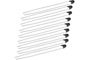 VIAGASAFAMIDO 10 resistencias de termistor sensores de Temperatura, componentes electrónicos para circuitos de protección térmica en aparatos eléctricos, con Cable de 30 mm.(#1)