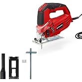 Einhell Decoupage Saw TC-JS 85 (620 W, 20 mm cutting height, 85 mm in wood, 8 mm cutting depth in steel, maximum 3000 d