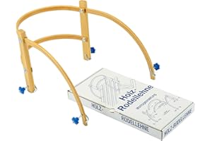 ‎FÜNDIG Schlittenlehne aus Holz leicht zu montieren - Rodellehne aus Buchenholz - Die Lehne für Kinder auf dem Schlitten - Kinderschlittenlehne