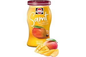 ‎SCHWARTAU Schwartau Samt Mango, Fruchtaufstrich ohne Stücke und ohne Kerne, 270g
