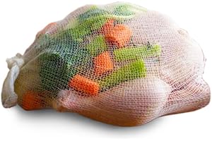 Regency Wraps Soup Socks for Making Clear Broth and Flavorful Soups, 1 Calcetines de Sopa Natural RW825N para Hacer Caldo Transparente y sopas sabrosas, 100% algodón, 24 Pulgadas, Ivory