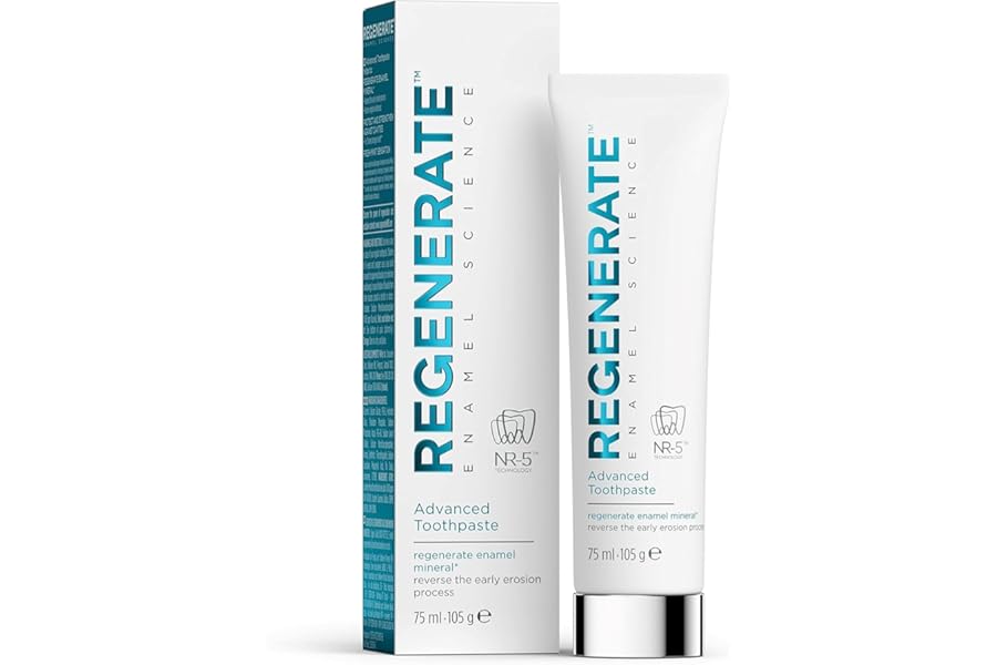 Regenerate Advanced Toothpaste 75 ml, Dental Enamel Regeneration, Anti-Erosion and Teeth Protection, Helps Strengthen and Restore Natural Whiteness, NR-5 Technology, Mint Flavor
