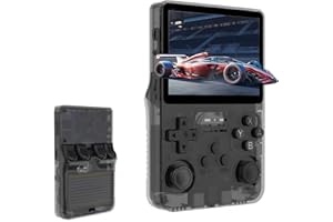 BATHGATE Retro Games Console R40 Handheld Game Console with 64GB, 20000+ Classic Games, 3.5 Inch IPS Screen Portable Gaming Console, Linux System, 20+ Emulators, USB-C Rechargeable 3000mAh Battery