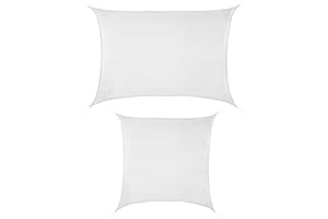 BB Sport Sonnensegel 2m x 4m Kokos HDPE Rechteckig UV Schutz Garten Terrasse Camping Sonnenschutz Windschutz Schattenspender