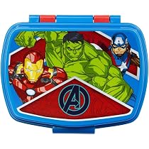 Goûter Enfant Marvel Boîte à Sandwich Avengers Rolling Thunder Stor - Grande Taille, Design Marvel Boîte Sandwich Enfant