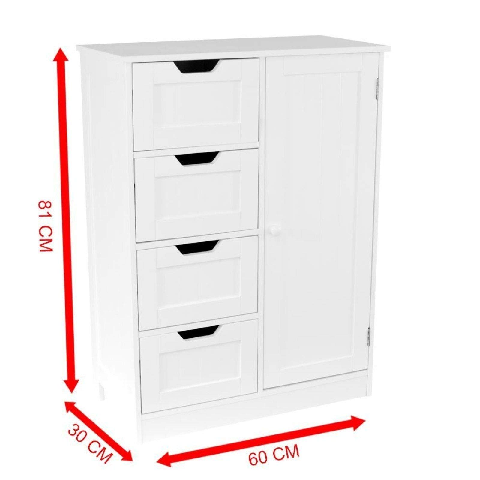 Generic-Meuble-de-Salle-de-Bain-4-tiroirs-1-Porte-en-Bois-pour-Salle-de-Bain-4-tiroirs-1-Armoire-de-Rangement-en-Bois