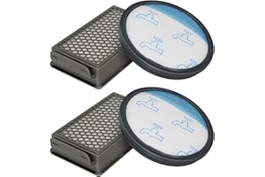 Jajadeal 2pcs Kit de Recambios de Filtro para Rowenta Compact Power Cyclonic Aspiradoras RO3753EA RO3718EA RO3724EA RO3731EA RO3786EA RO3798EA