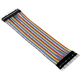 REY Dupont Compatible Cable, Jumper Cable Male Male, Base Plate, 20 cm