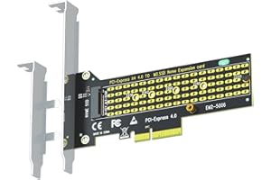 GLOTRENDS PA22110 M.2 NVMe to PCIe 4.0 X4 Adapter for 22110 M.2 NVMe SSD