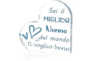 FAJUXIS Regalo Nonno Ornamenti Decorativi Festa Del Papà Idee Regalo Nonno Compleanno Regalo Festa Del Papà Idee Regalo Nonni Regalo Per Nonno Regali Nonno Cordata