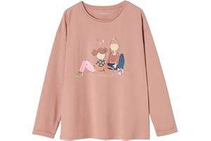 VERTBAUDET Tee-Shirt Egérie détails Fantaisie Fille Manches Longues