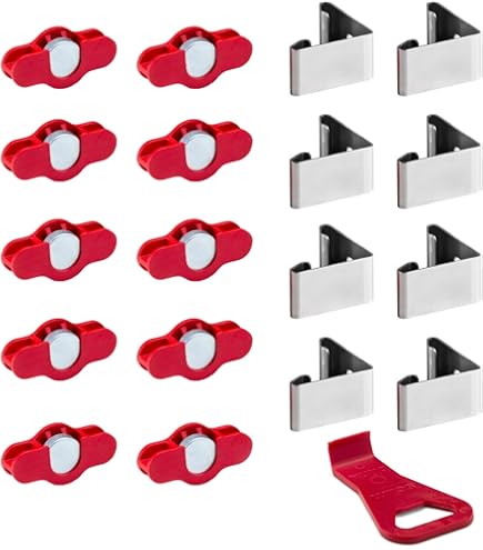 8 Ganci Per Zoccolo Cucina Universali - Montaggio A Scatto O A Vite, Metallo - Foto 2