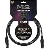 Klotz M2 MC2000 Mikrofon Kablosu Siyah 5m XLR NEUTRIK U&ccedil;lu