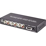 Speaka Audio Extraktor [HDMI - HDMI, Cinch, Toslink] 1920 x 1080 Pixel Professional SP-AE-H/6K