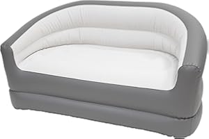 Avenli 98149 2 Person Deluxe Inflatable Sofa/Armrests Included/Durable Vinyl Material/Easy 2 Minute Inflation/Flat Folding Storage/Flocked Surface