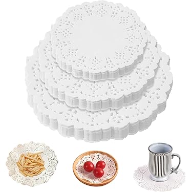 Bakpapier voor heteluchtfriteuse, 120 stuks, bakpapier, airfryer, rond