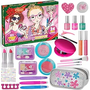 JOYIN 2020 Advent Calendar Kids Christmas 24 Days Countdown Calendar Toys for Girls with Little Girls Make Up Set