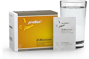 ‎PROSAN proSan D-Mannose Pulver (30 Stück) | Vegan und 100% Naturbelassen aus Birke | Antibiotikafrei | in praktischen Einzeldosen | frei von Zusatzstoffen | Qualität aus Deutschland