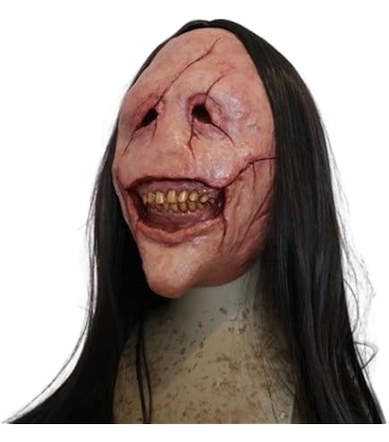 Masque D'Halloween En Latex Réaliste - Cicatrices Sanglantes, Trous D'aération - Idéal Cosplay, Fêtes Et Farces