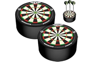 DLISHKA Dart-Halter, Mini-Dart-Station, stilvolles Dart-Aufbewahrungsregal für weiche und Stahlspitzen, Dartscheiben-Zubehör für Zuhause und Club, platzsparende Dart-Dock mit sicherem Griff, Dartdock für 12