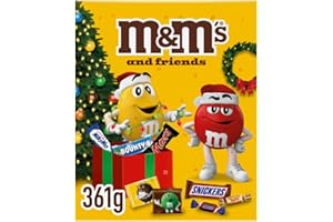 M&M's & Friends Calendario Dell' Avvento Assortimento Misto, 361g