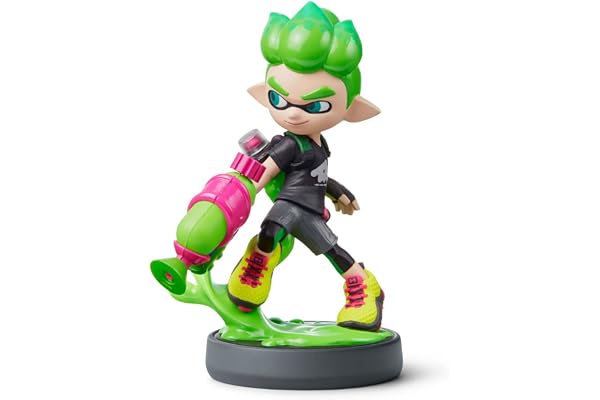 Amiibo 'Collection Splatoon' - Garçon Inkling vert néon
