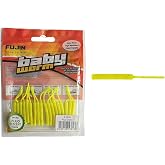 Fujin Baby Worm LRF Silikon 5.2 cm Fluo Green Glow (18 Adet)