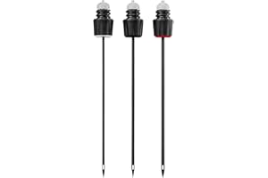 CORAVIN Needle Kit | 3 Needles for Every Bottle & Occasion | to be Used with Coravin Wine Preservation Systems | Stainless Steel & Non-Stick Finish | Silver, Black & Red