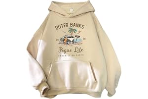 MEDUOLA Pogue Life Outer Banks Hoodies Monoline Bus Sweatshirt Funny Gift Pullover Tops For Womens Girls