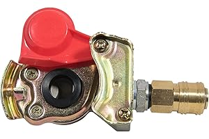 ‎WEB TRUCK Clutch Head with Compressed Air Connection for Truck Tractor Compressed Air Brake or Compressed Air in the Workshop for Filling Compressed Air Brake Systems, Tyres or Direct Removal for Pneumatic