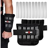 Pesi per polso e braccio, pesi regolabili per polso e caviglia, rimovibili per uomini e donne, per fitness, passeggiate, jogg