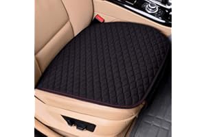 GAOCUNH Copri Sedile Auto, Cuscino della Copertura del Auto, Coprisedile Auto, Ideale per Bambini/Bebè/Animali, per Proteggere la tappezzeria in Pelle del Veicolo, Beige/nero/caffè