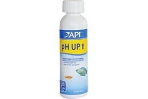 API pH UP Freshwater Aquarium Water pH Raising Solution 118 ml Bottle